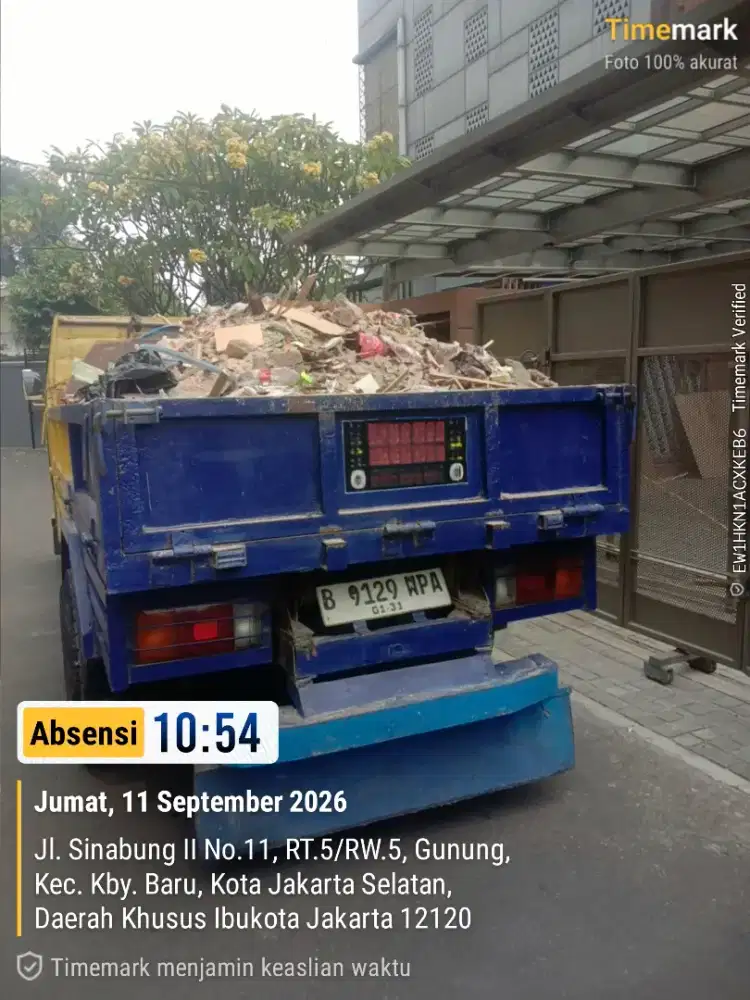 Jasa buang puing sampah