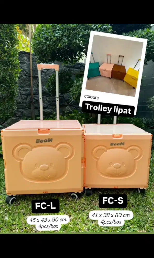 Troli lipat serbaguna