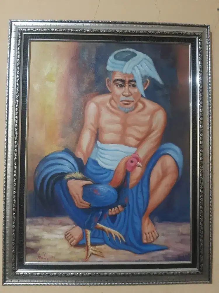 Lukisan Peternak Ayam