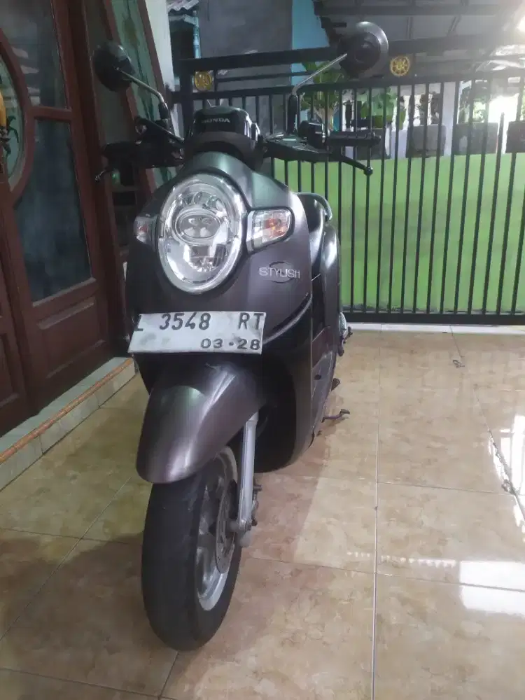 Honda Scoopy ISS Tahun 2018 Plat L Surabaya, Lengkap Hidup