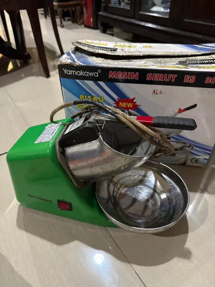 [Jual cepat] Mesin Serut Es Elektrik Yamakawa BES400FD (Double Blade)