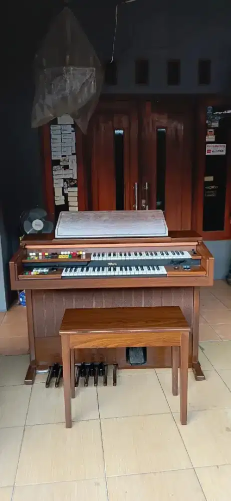 Piano yamaha electone B 205 masih utuh normal