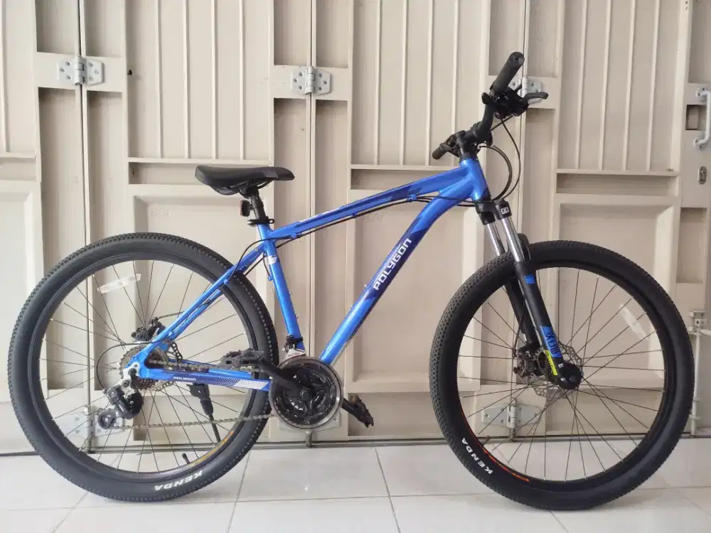 sepeda mtb polygon cascade 2 ukuran 27.5 frame M bisa TT sepeda lain