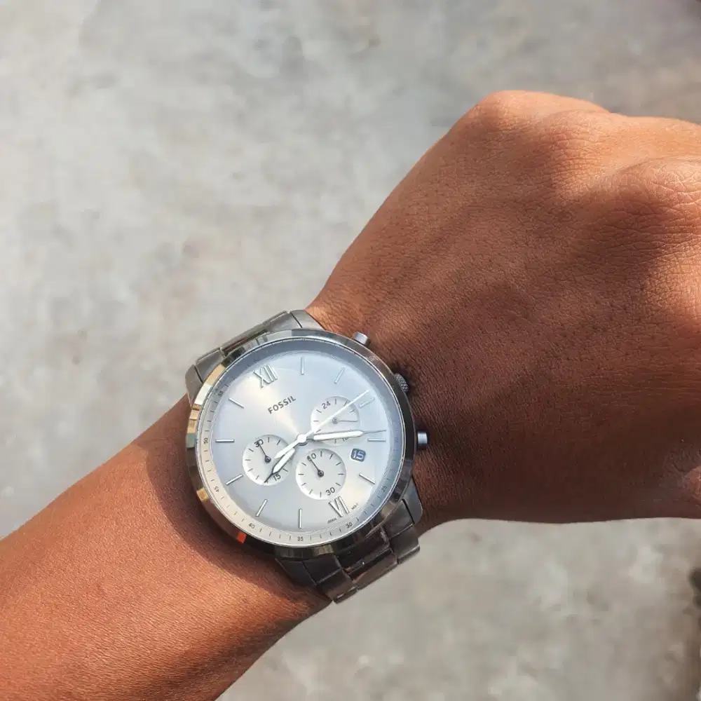 Fossil Neutra FS5492 smoke stainless steel