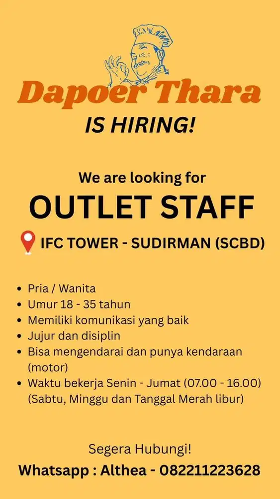 Di BUTUHKAN SEGERA