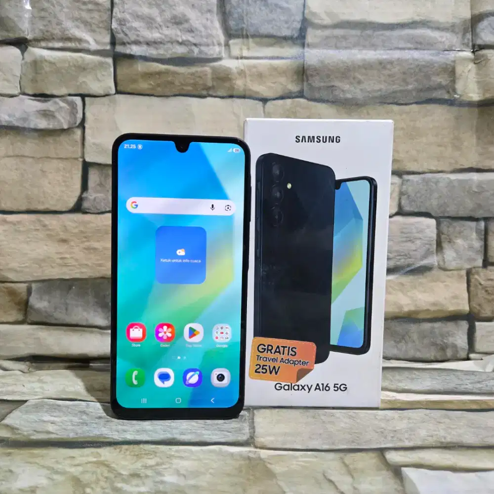 Samsung Galaxy A16 5G 8/256 Black Fulset segel mulus 98%
