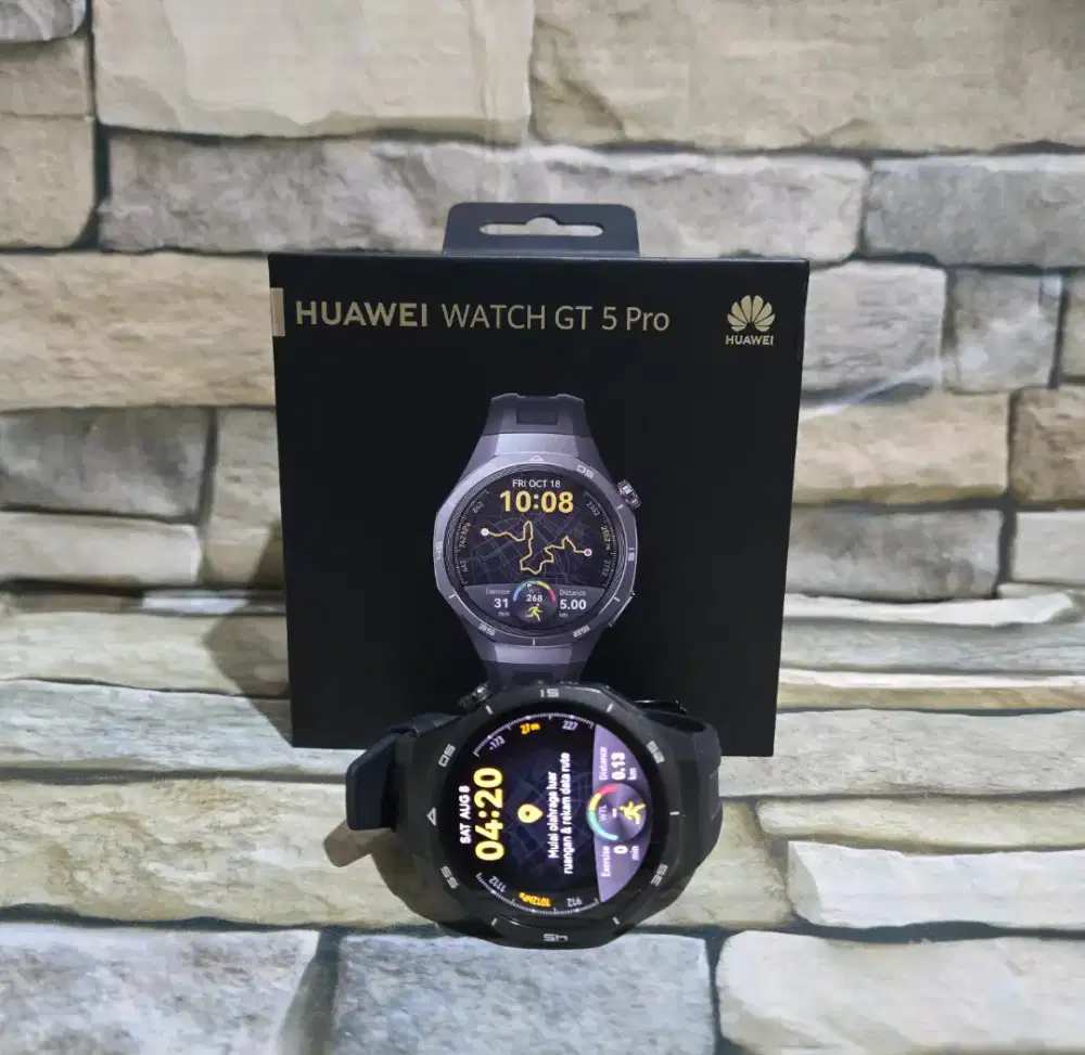 Huawei Watch GT 5 Pro 46mm Fulset segel mulus 98%