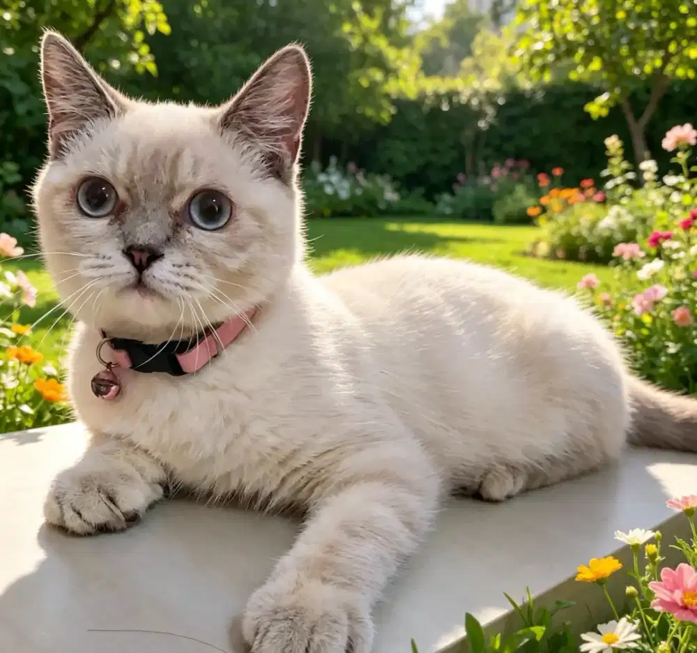 Kucing British Short Hair Blue Point