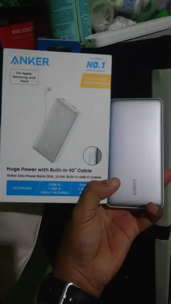 Power bank angker zolo 20rb mAh baru