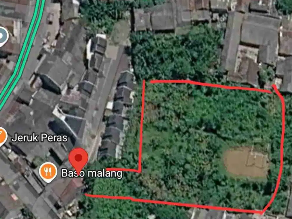 di jual tanah strategis luas 4280m posisi di dalam perumahan mekarsari hrg 450rb/m nego