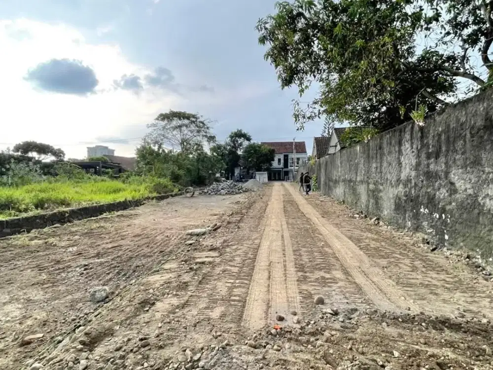 Kavling Pekarangan Mepet Ringroad Utara, 3mnt Kampus UGM