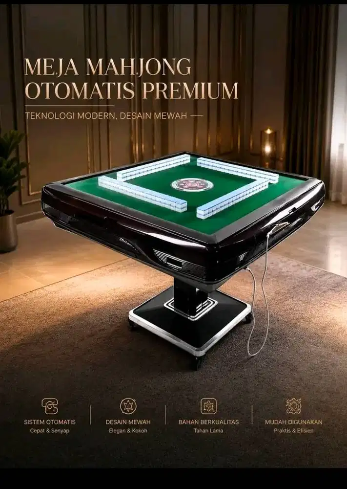 Meja Mahjong bekas ada, Baru juga ada