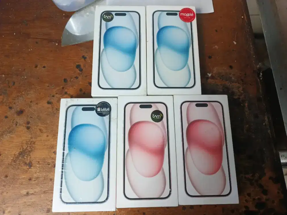 Iphone 15 128gb baru segel