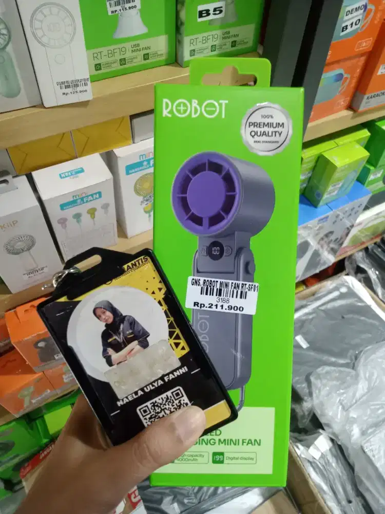 ROBOT MINI FAN RT-SF01| ATLANTIS DAHSYAT