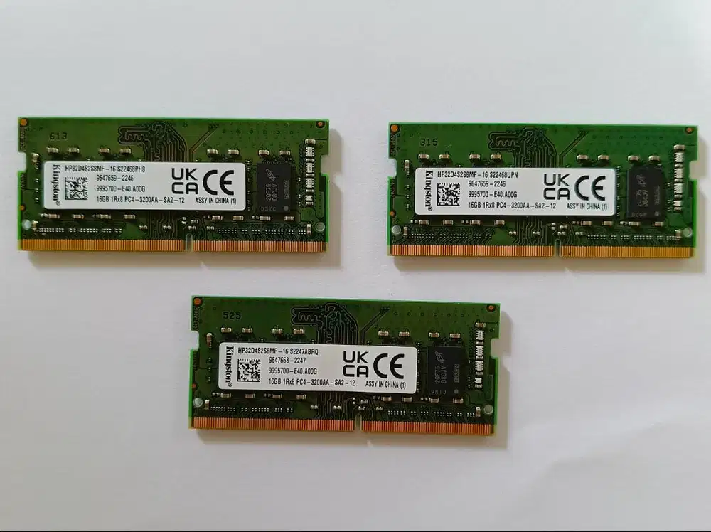 RAM LAPTOP KINGSTON DDR4 16GB 3200 mhz 16 GB ORIGINAL
