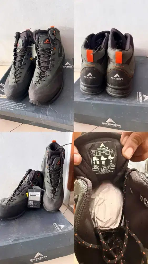 Sepatu eiger mountaineering