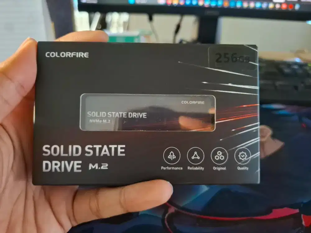 SSD M.2 NVMe Colorfire 256gb lepas segel