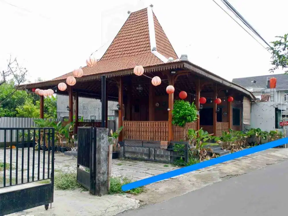 TANAH STRATEGIS BONUS BANGUNAN   JOGLO DEKAT KAMPUS UMY, UNIVERSITAS ALMA' ATA & LAPANGAN KASIHAN