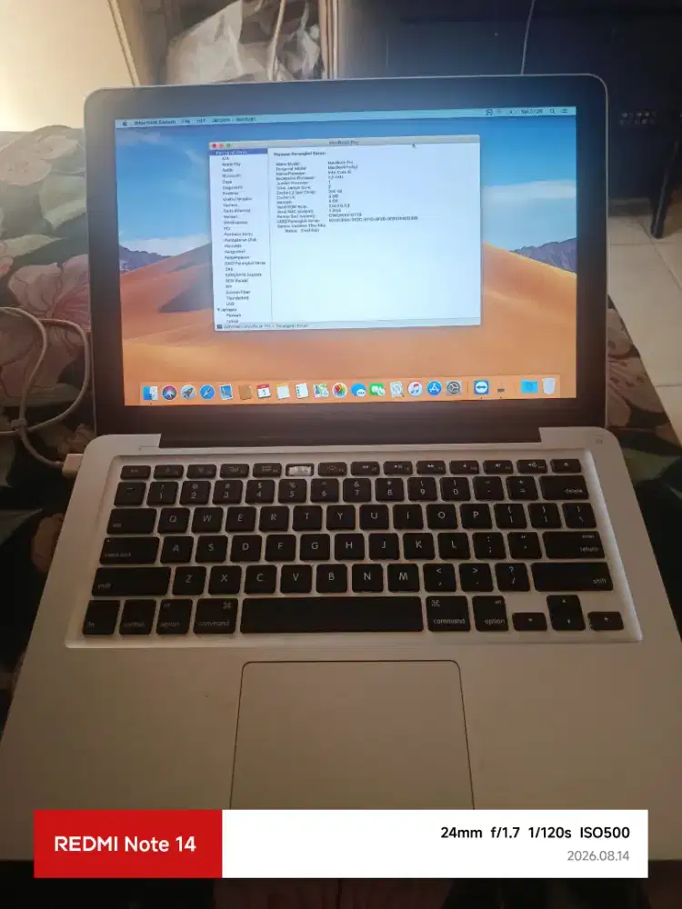 Macbook pro core i5 2015