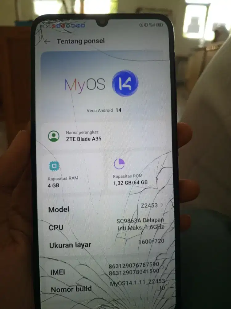 ZTE BLADEEE A35