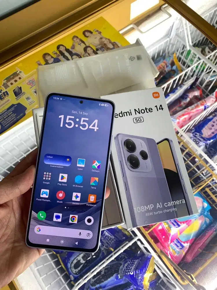 Redmi Note 14 5G 8/256 fullshet ori nominus