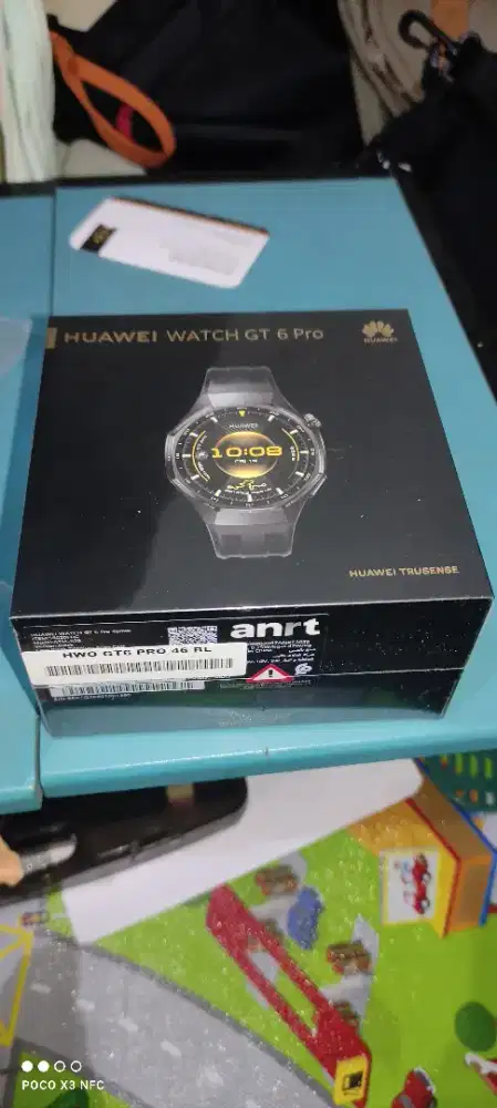 Asal Laku Huawei GT 6 PRO Black 46 mm BNIB