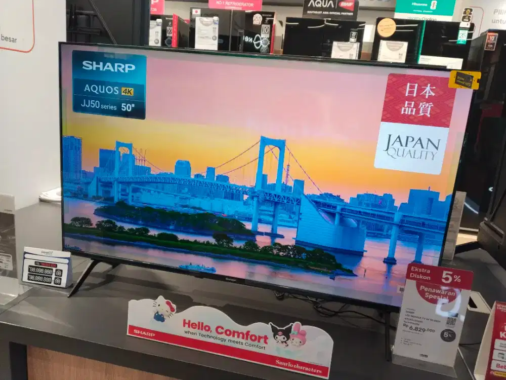 SHARP LED GOOGLE TV 4K 50INCH