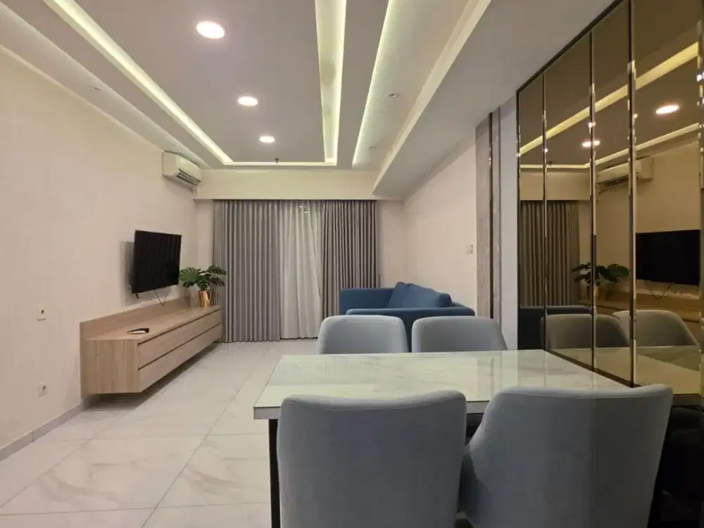 Apartemen Sky House BSD 3 Bedroom Full Furnished Posisi Hoek Jarang Ada!!