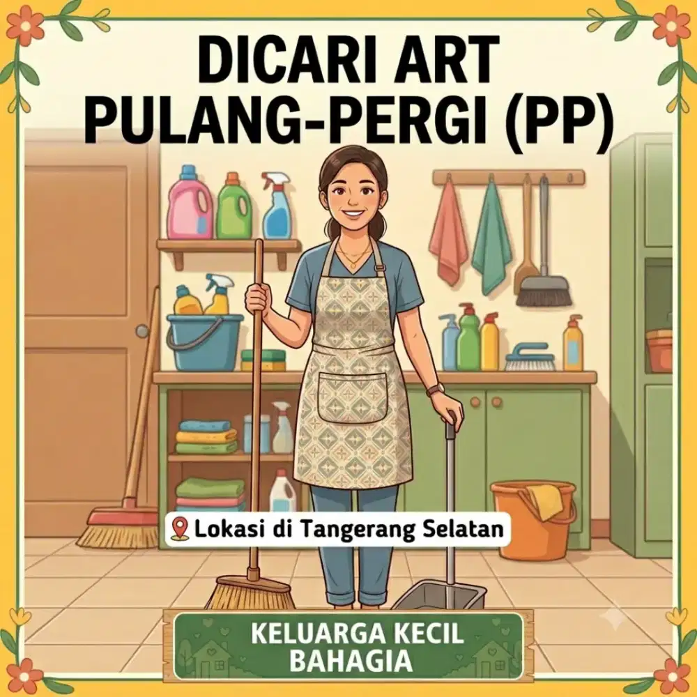 Cari ART PP rumah sederhana
