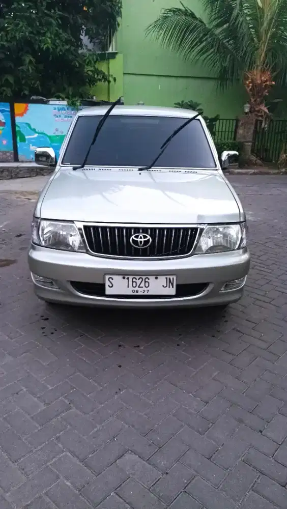 Kijang lgx tahun 2004 cc1.8 silver siap pakai bagus mulus
