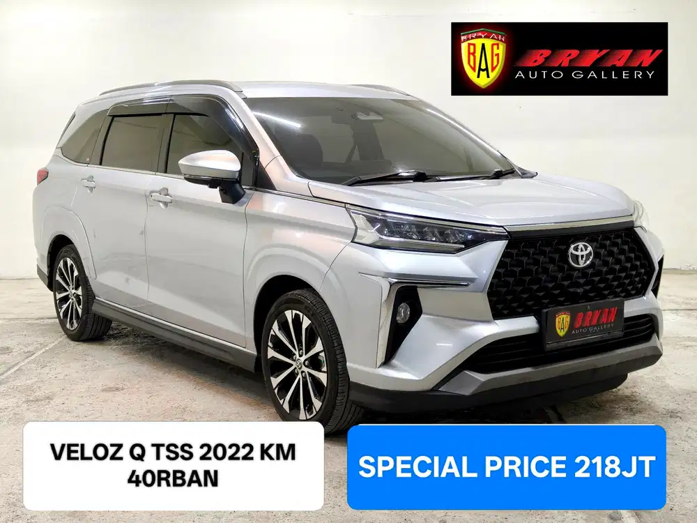 TDP22JT TOYOTA AVANZA VELOZ Q TSS 2022 SILVER