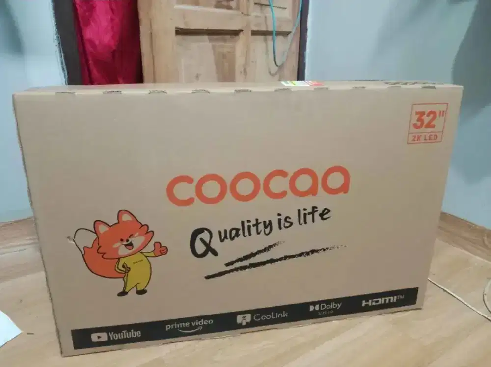 Tv coocaa 32 smart tv baru youtube digital