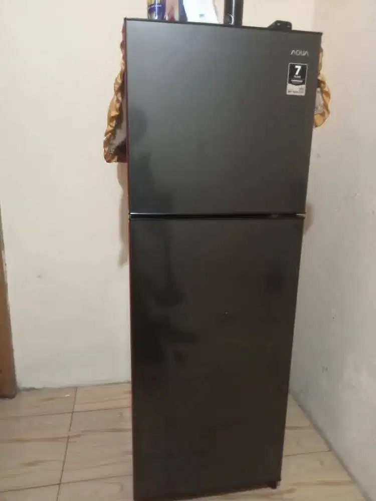[EDISI PULANG KAMPUNG] Kulkas AQUA 2 Pintu Mulus & Dingin - Cikarang