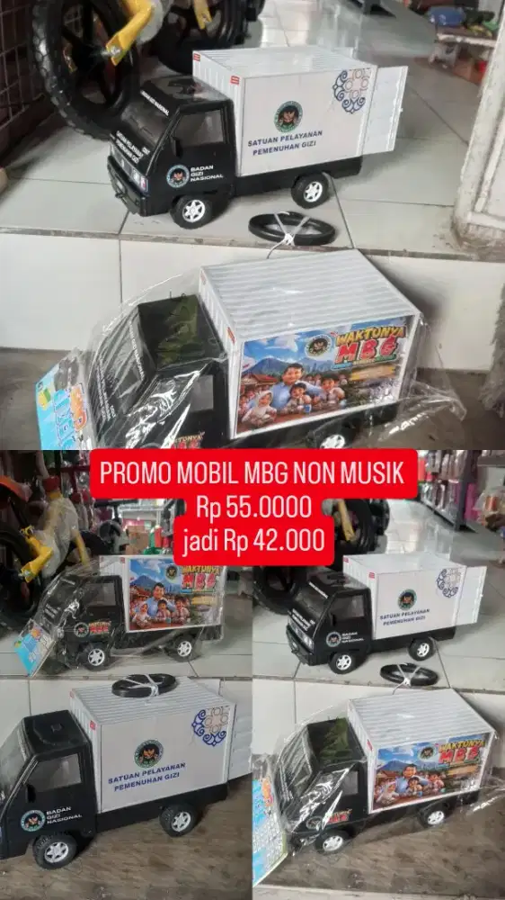 PROMO Mainan Anak Mobil MBG non musik
