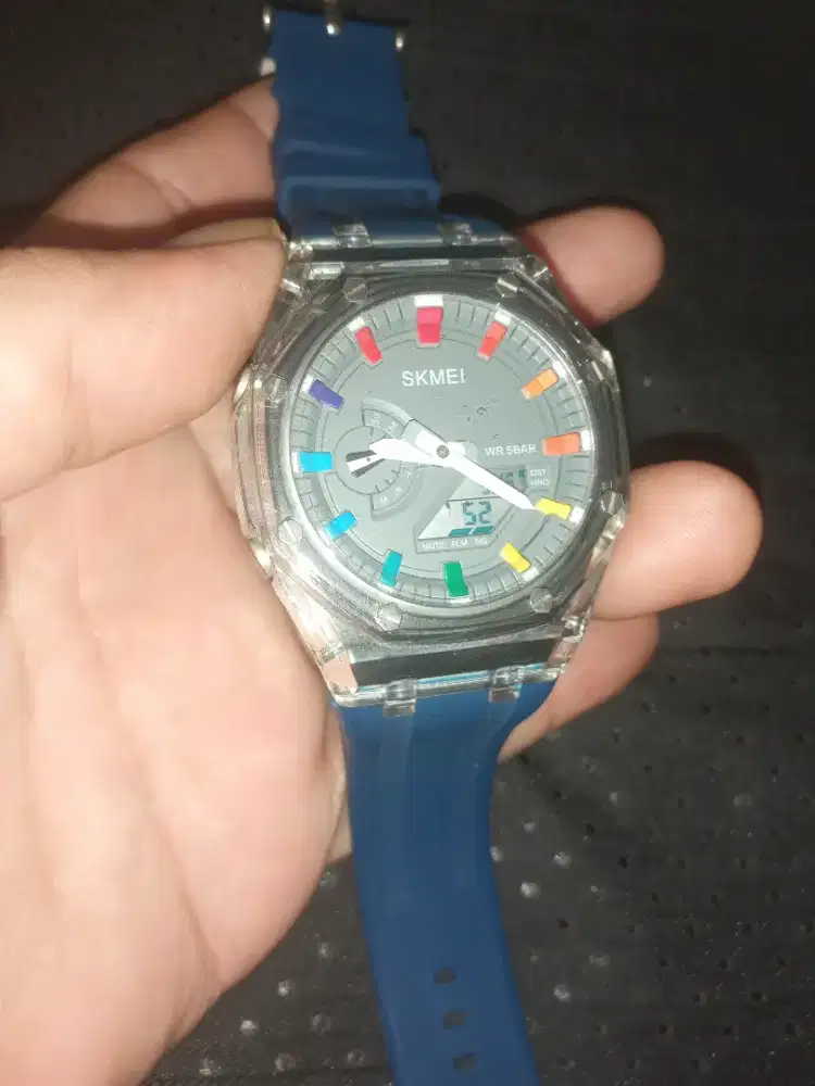 SKmei 2100 Dual Mode Model Swatch Blue