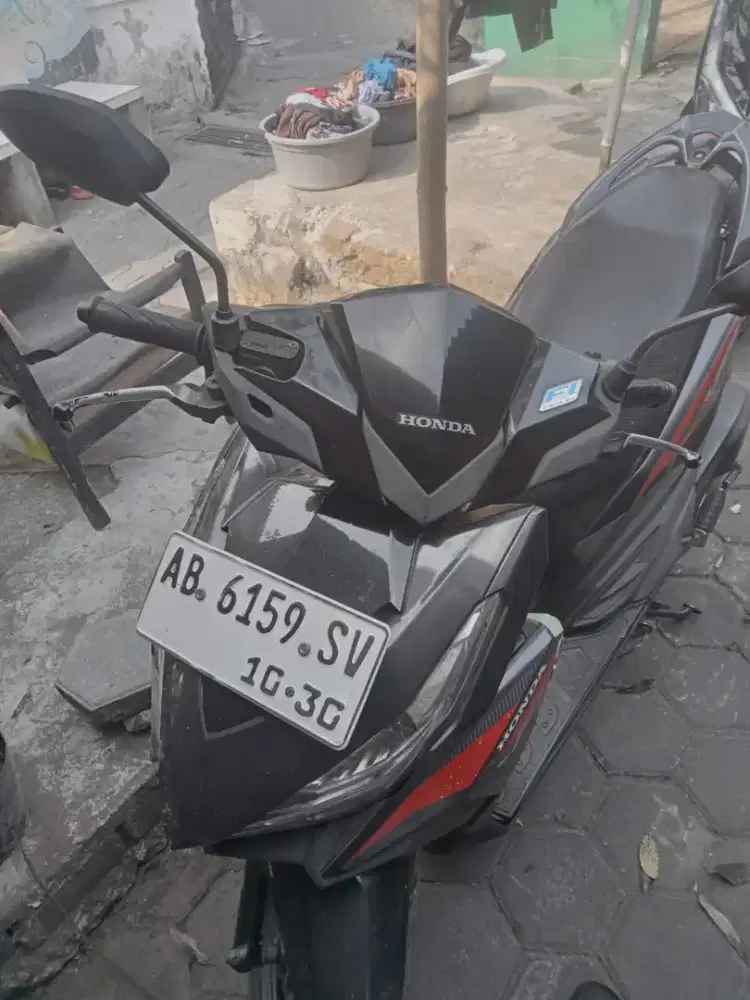 Honda Vario 125 LED THN 2015 plat AB kota
