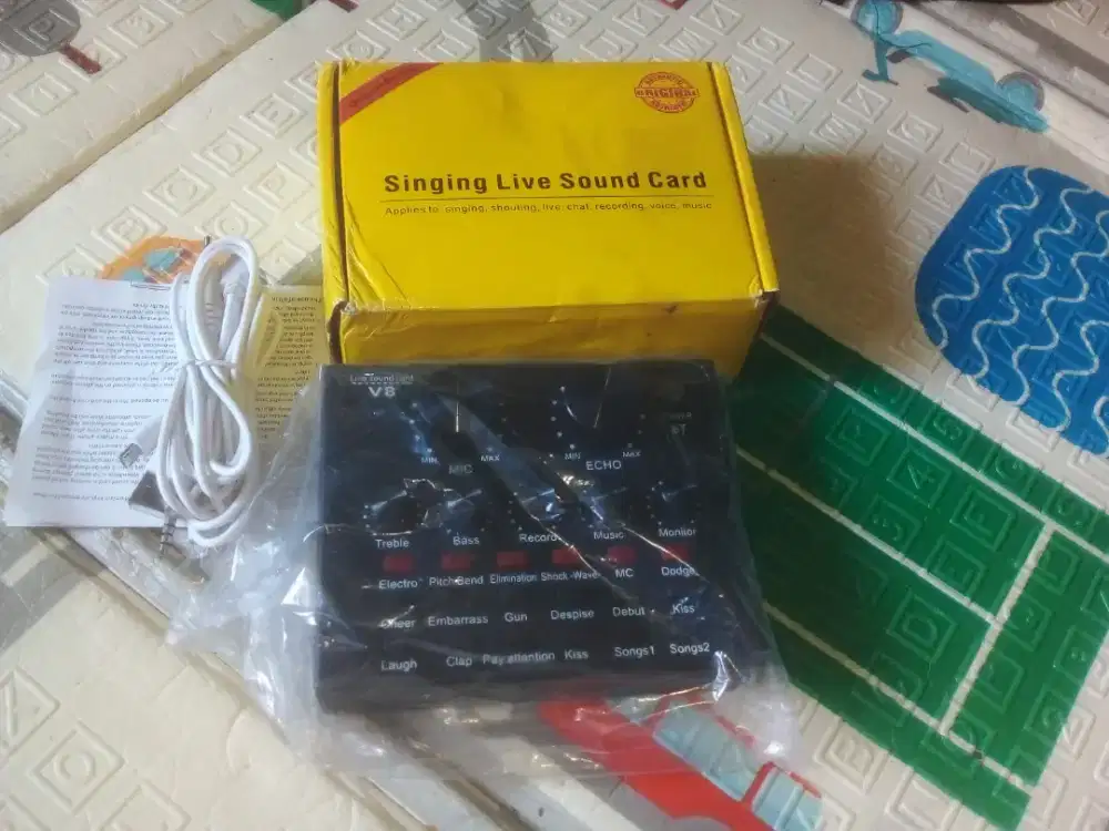 Jual live sound card