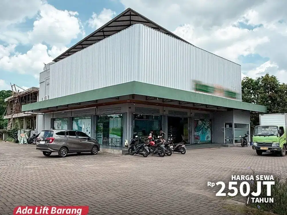 Dijual gudang siap pakai di Desa Kapur