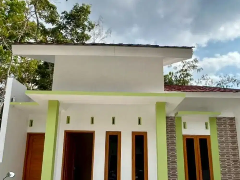 JUAL RUMAH BARU SIAP HUNI MINIMALIS DI GAMPING DEKAT PKU GAMPING