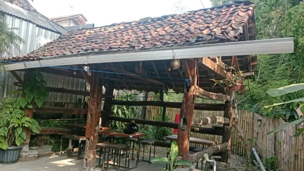 Jual borongan kandang kebo dan meja payung
