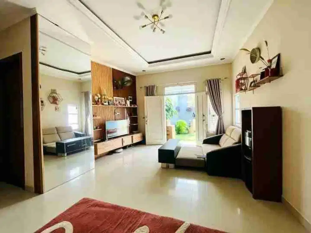 Rumah Full Furnish Siap Huni Cijantung Pasar Rebo Jakarta Timur SHM 1,3 M