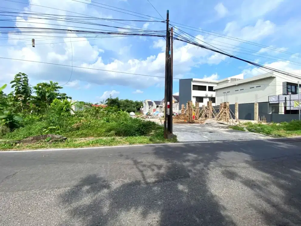 Tanah Strategis Pinggir Jalan Raya Cocok Dibuat Kantor/Tempat Usaha