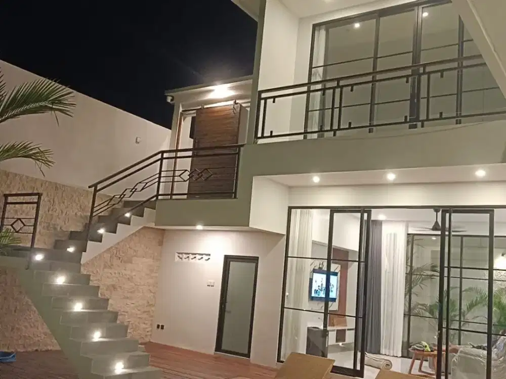 Fully Furnished 3-Br Villa For Rent In Strategic Padonan, Canggu