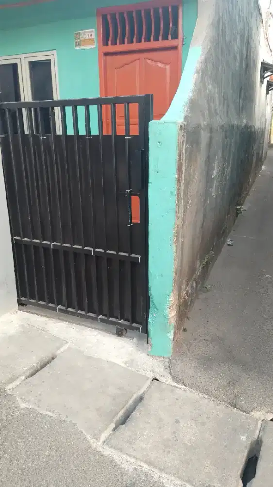 Rumah petakan di kontrakan