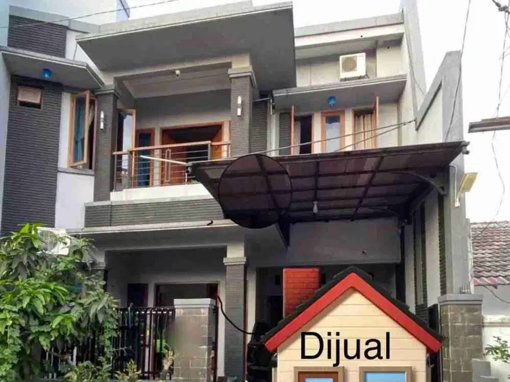 Dijual cepat rumah 2 lantai di villa nusa indah