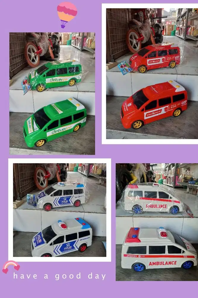 promoo mobil ambulance polisi paket
