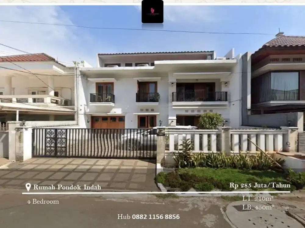 Disewakan Rumah di Pondok Indah