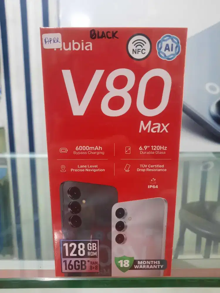 Nubia V80 max 8/128