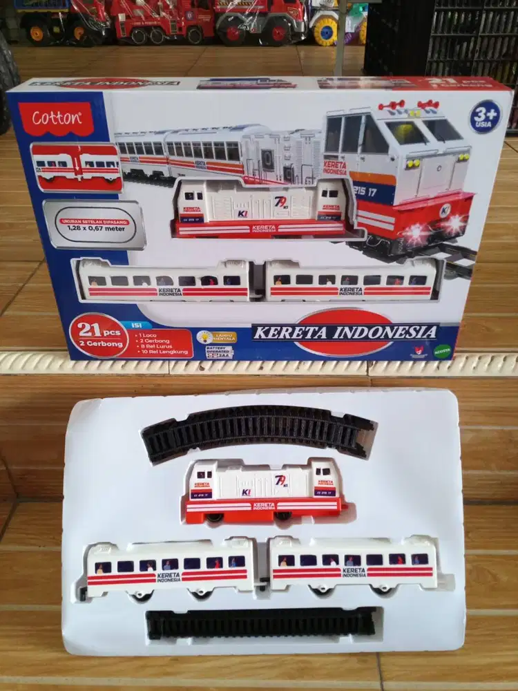 mainan anak kereta indonesiaa bateraii