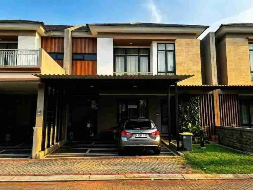 Jual Rumah Cluster Kota Wisata Cibubur Jakarta Timur LT153 LB166 SHM 4+1 KT